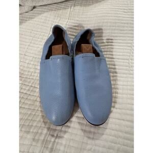 Mercedes Castillo Clelialug Baby Blue Leather Slip On Shoes US 6 EU 36 MSRP $298